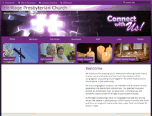 Tablet Screenshot of heritagechurchmuskego.com